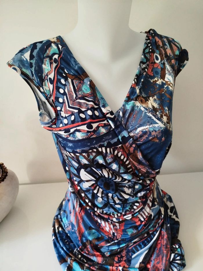 #robe#drapée#TU - photo numéro 3