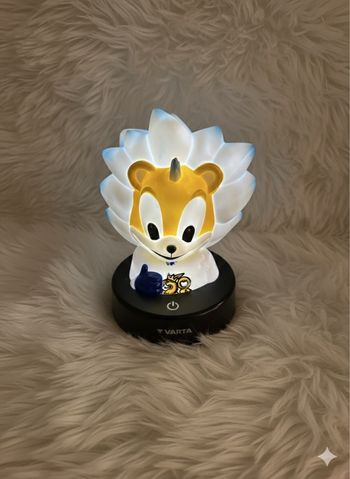 Veilleuse LED en forme de lion, idéale pour chambre d’enfant