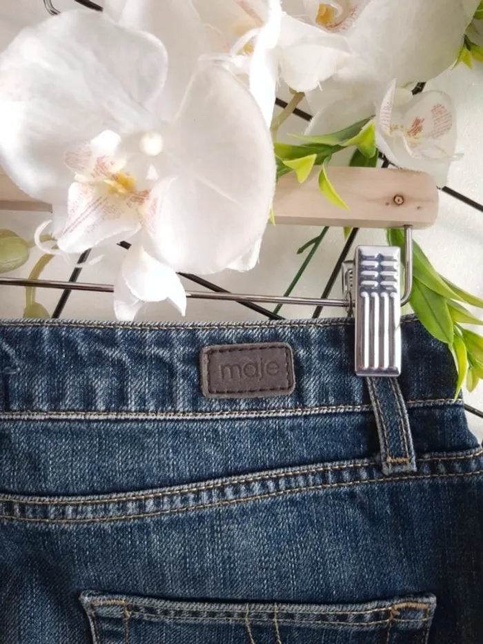 Jupe en jean's Maje / Taille 36 - photo numéro 6