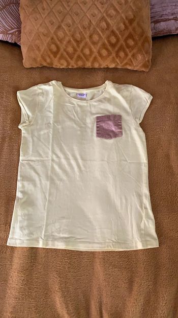 Tee-shirt manches courtes fille 12ans