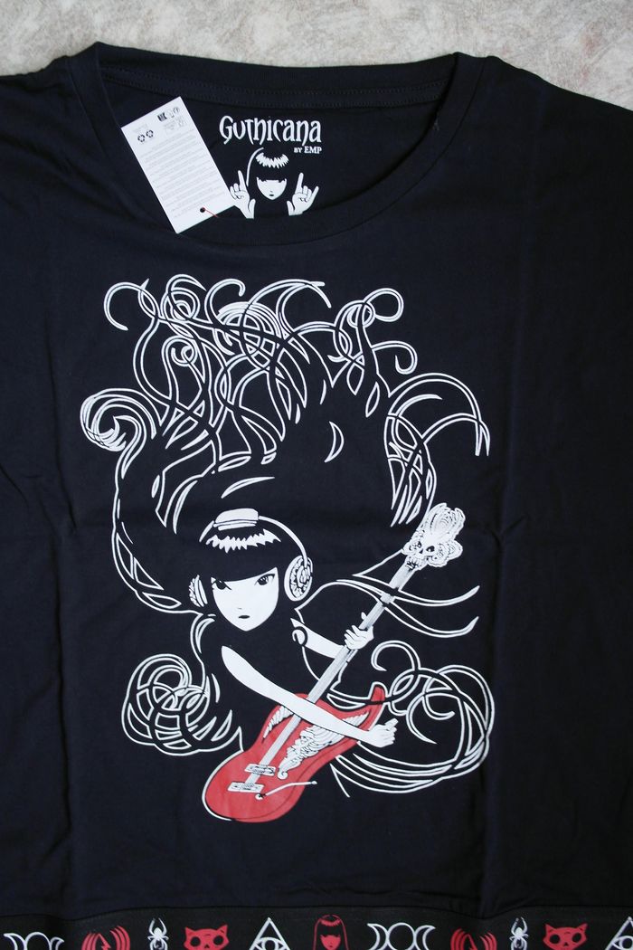 T-shirt manches longues Emily the Strange - taille S - photo numéro 3