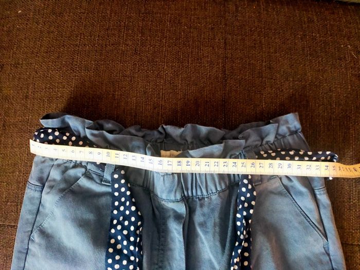 Pantalon fille bleu orchestra 12 ans taille élastique. - photo numéro 10