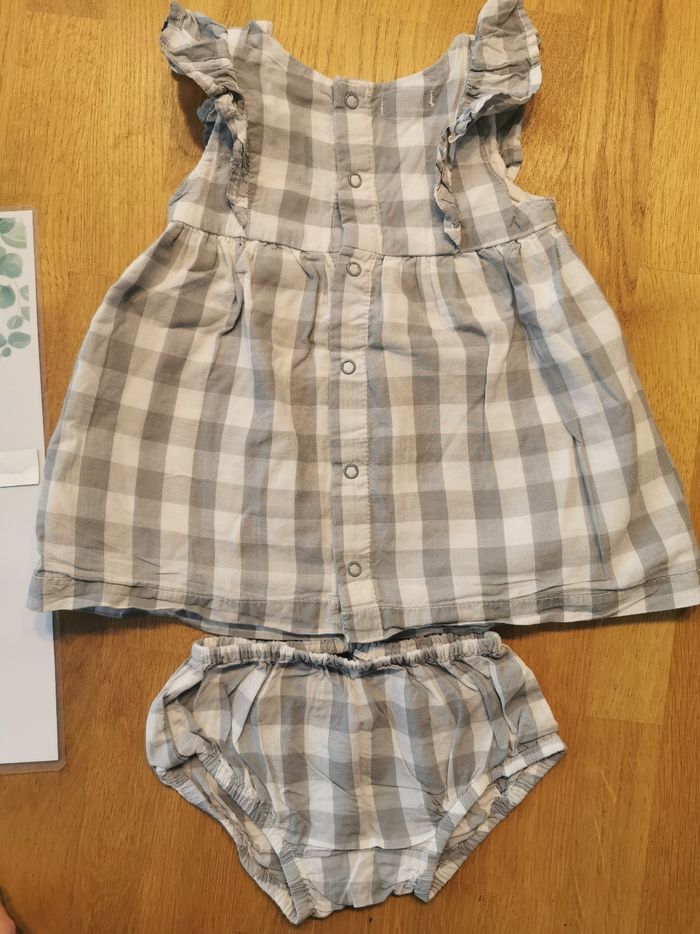Ensemble robe et bloomer 3 mois - photo numéro 3