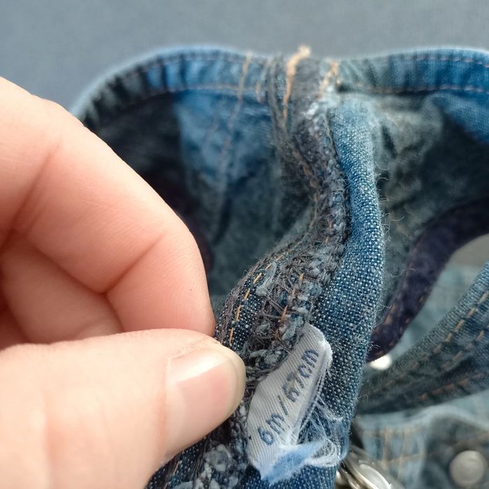 Salopette denim petit bateau - photo numéro 3