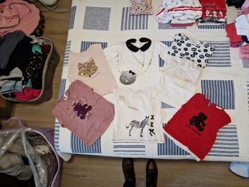 Tee shirts lot fille