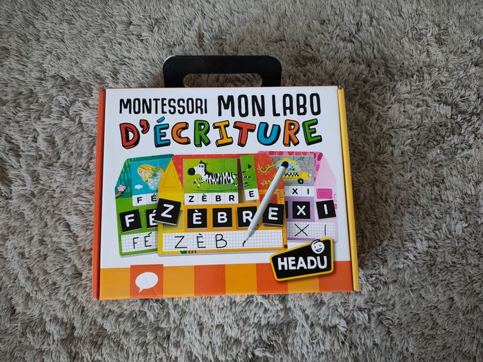 Mon labo d'écriture Montessori