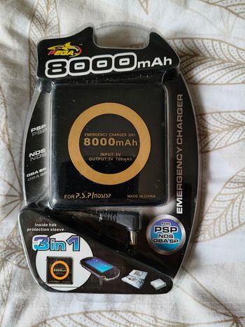 Batterie externe pour console neuve