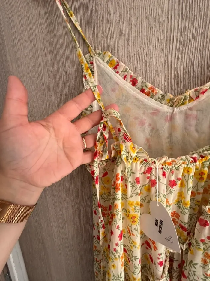 🌼 Robe longue fleurie – esprit bohème chic 🌼 T36/38 - photo numéro 10