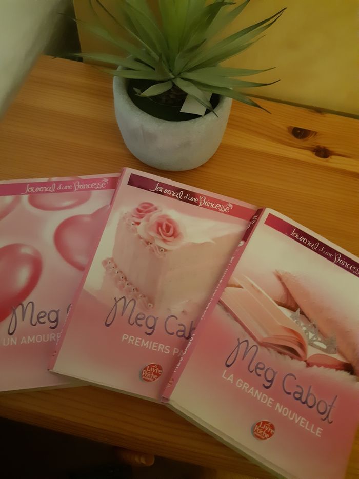 Livre Journal d'une princesse Tome 1,2 et 3