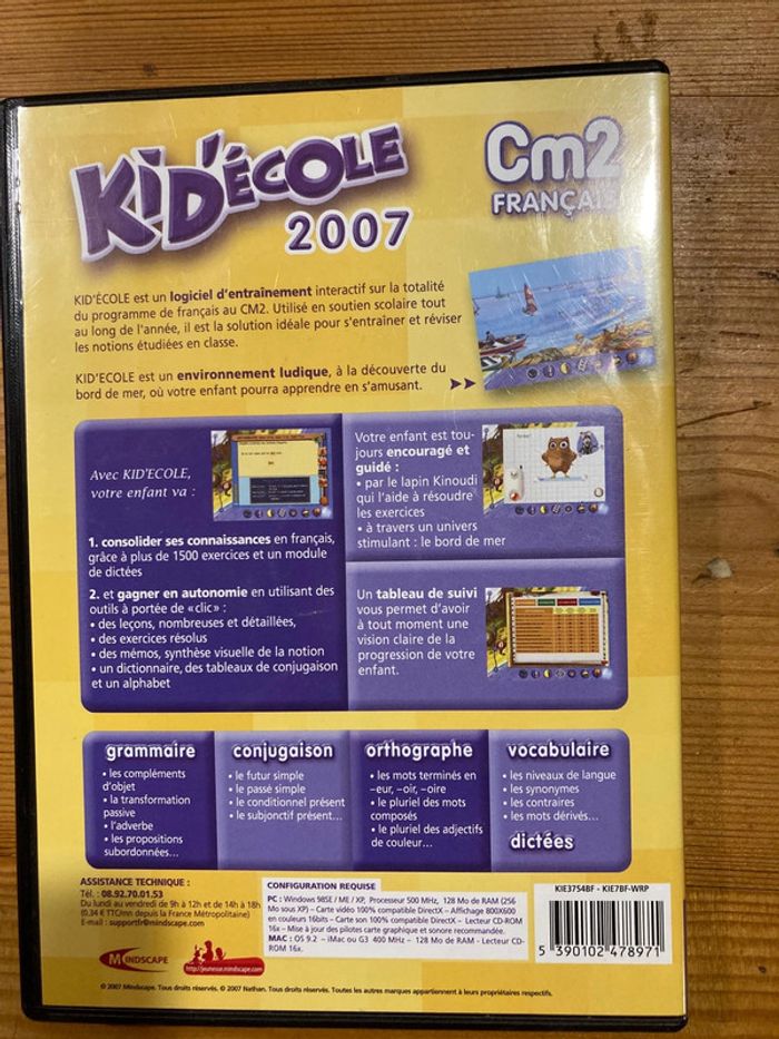 CD-ROM Kidecole CM2 français - photo numéro 2