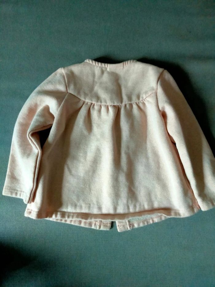 Veste fille Tape à l’œil – Taille 23 mois – Rose poudré - photo numéro 2
