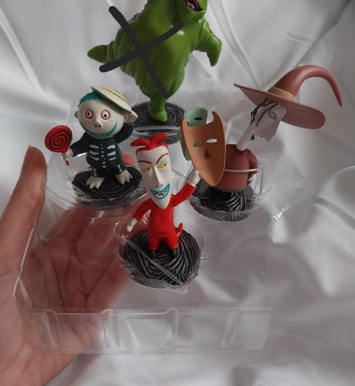 3 Figurines Am Stram et Gram L'Étrange Noël de Monsieur Jack Disney