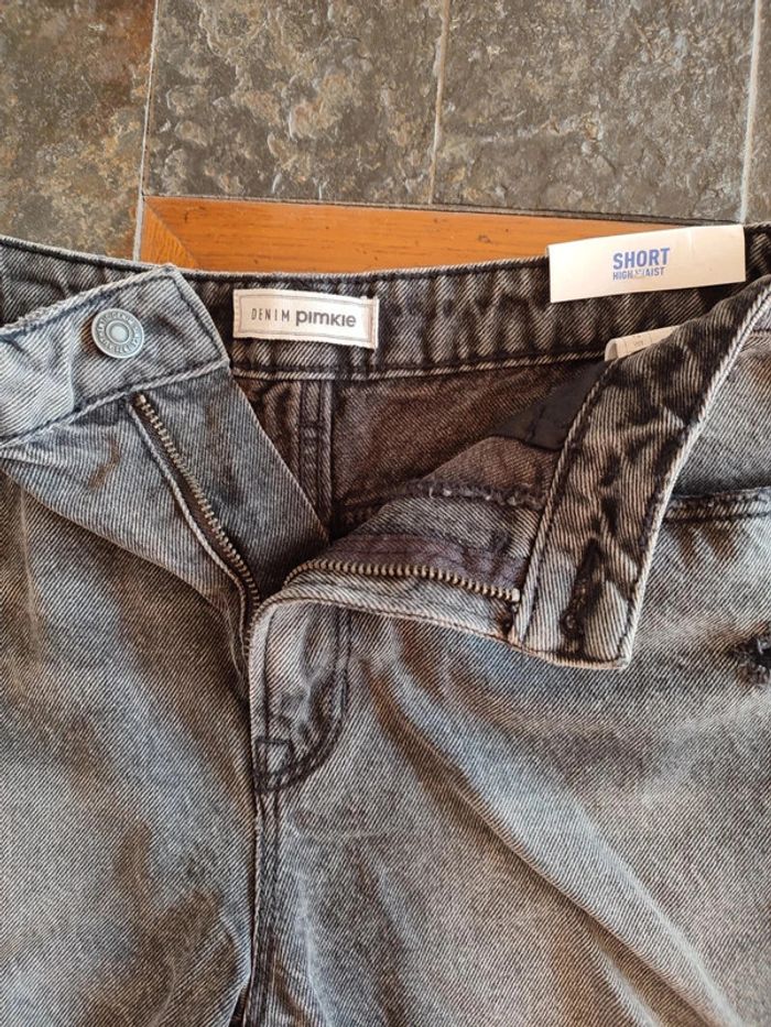 Short en jean noir neuf Pimkie - photo numéro 5