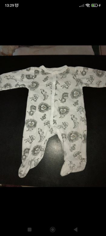 Grenouillères 1 mois