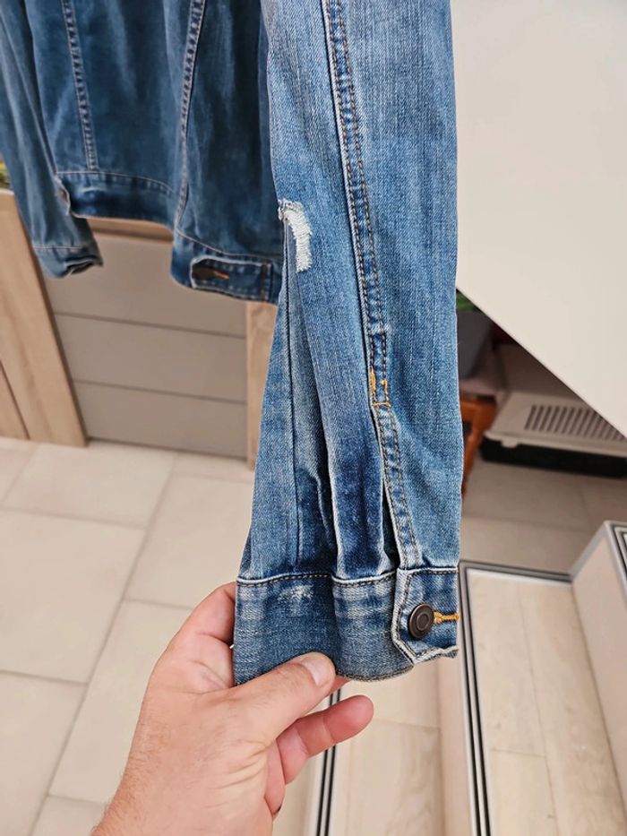 Veste en jean taille M - photo numéro 8