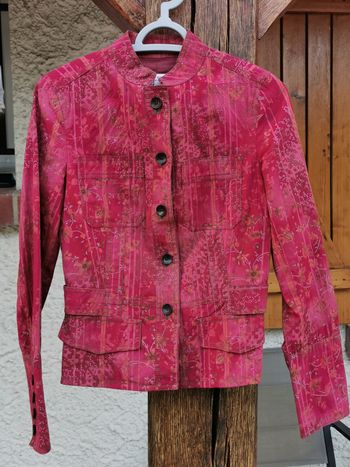 Veste Zara motifs fleuris (Taille S)