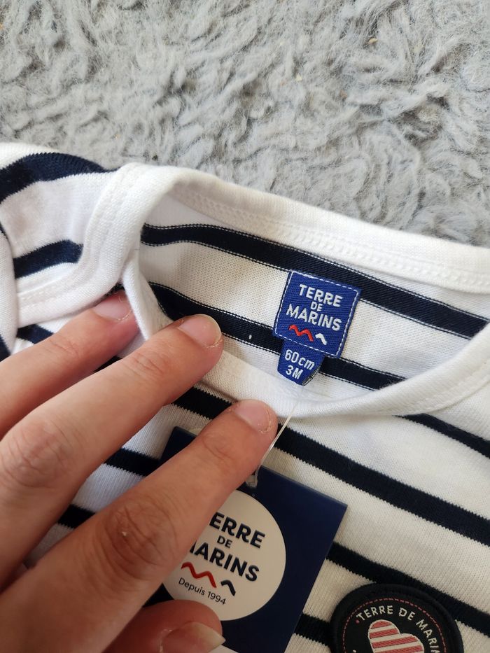 Tee shirt manches longues 3 mois - photo numéro 4