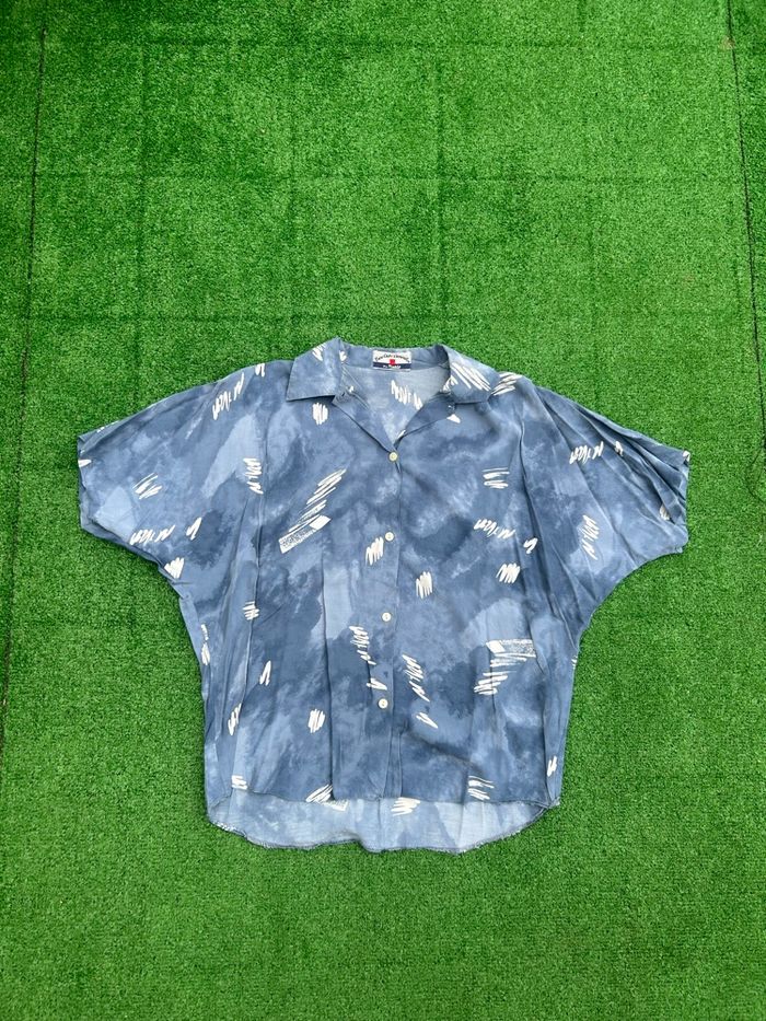 Chemise oversize tie dye bleu New Girl’s Generation Pink taille S