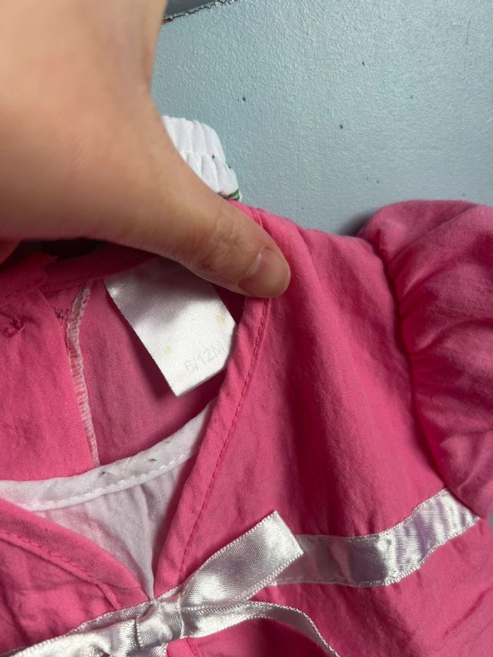 Robe manches courtes été, 6 -12 mois et bandeau - photo numéro 10