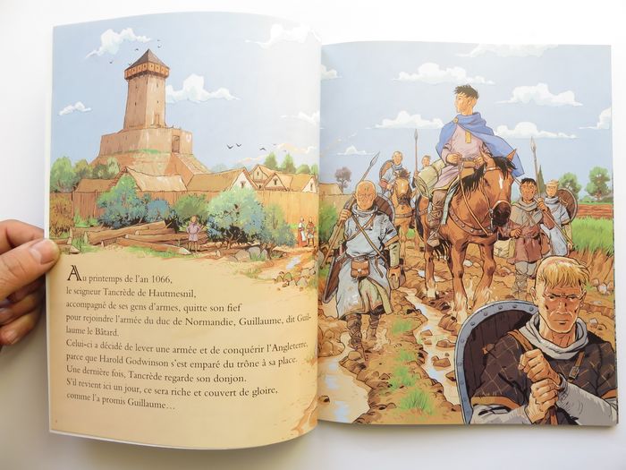 Documentaire 7-14 ans : Dans les pas de Guillaume le Conquérant. (L'école des loisirs) - photo numéro 4