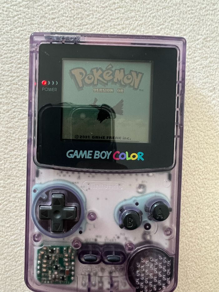 Pokémon or game boy color - photo numéro 3