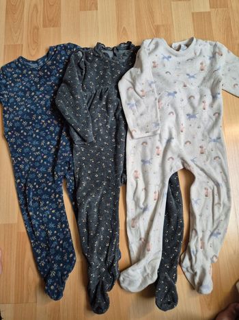 Lot de 3 pyjamas 36 mois