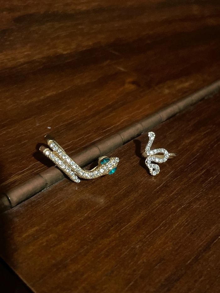Boucles d’oreilles serpents - photo numéro 2