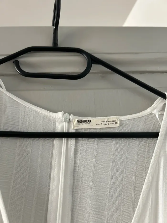 Robe blanche Pull & Bear - photo numéro 2
