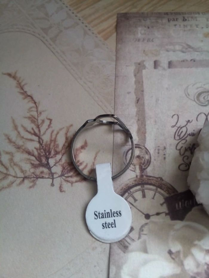 bague cœur argenté - photo numéro 4