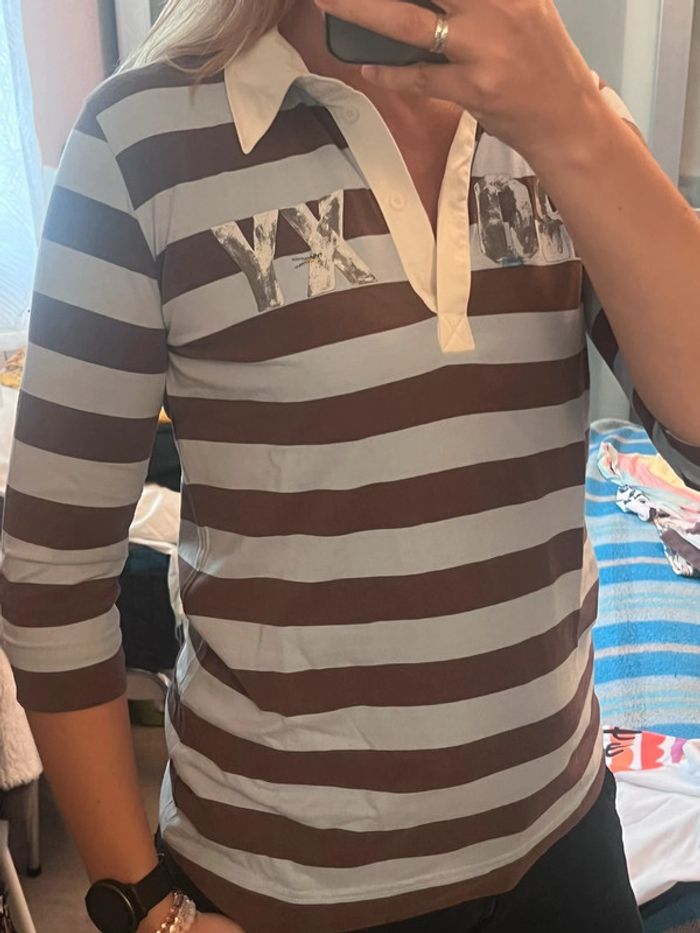 Polo Roxy manches 3/4 taille M