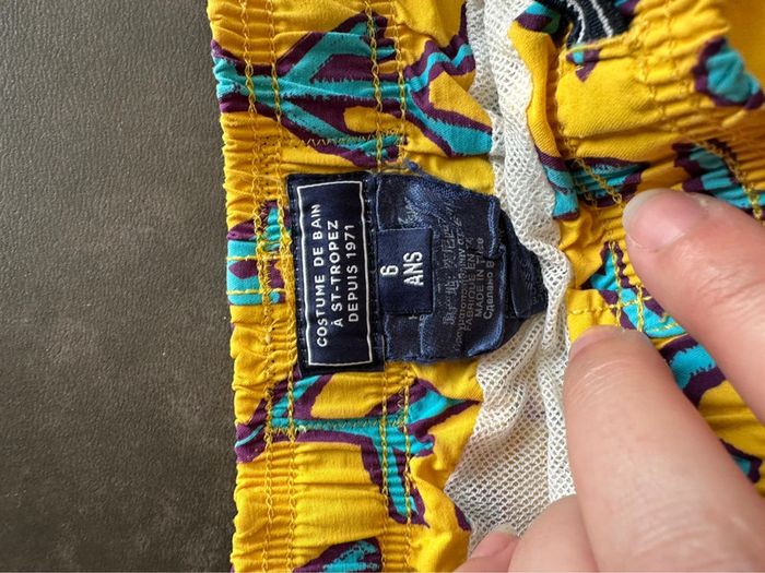 Maillot de bain vilebrequin 6 ans - photo numéro 2