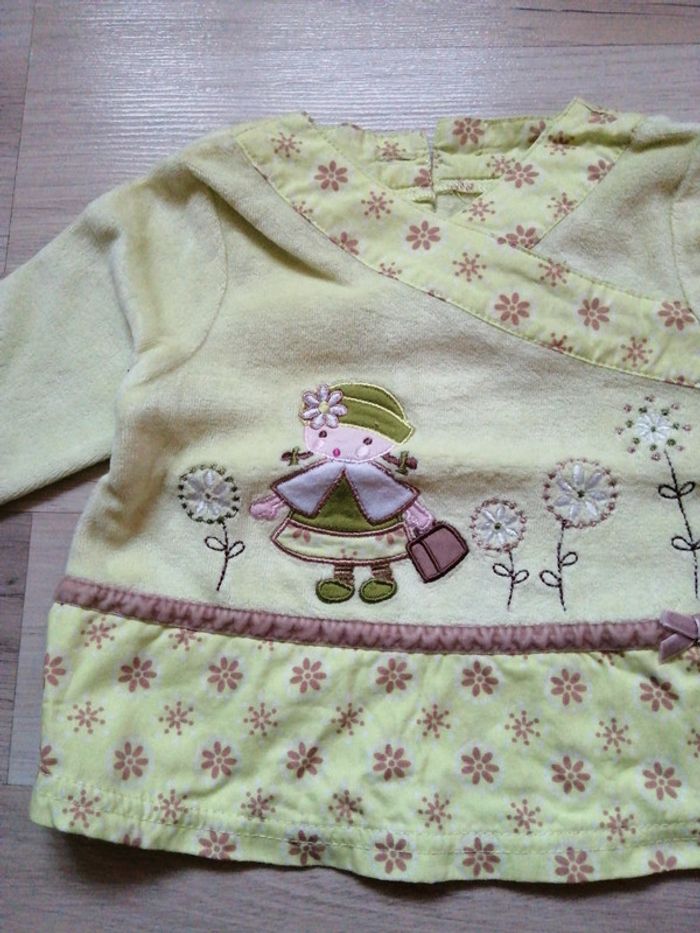 Ensemble pantalon doublé + haut velours - photo numéro 3