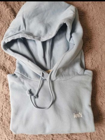 Sweat à capuche bleu Levi's T. M