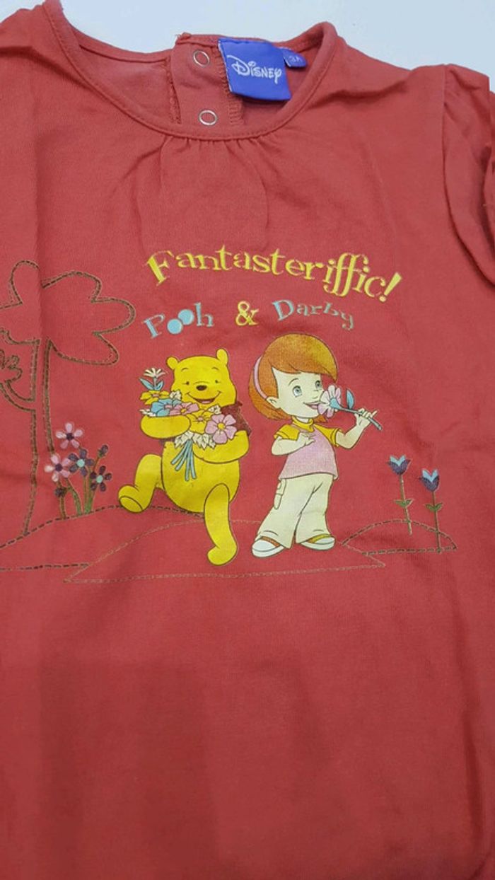 T  shirt disney winnie  3  ans - photo numéro 2