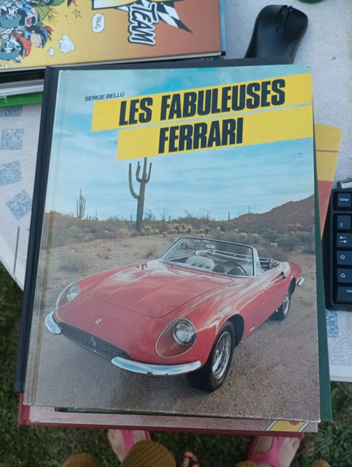 livre les fabuleuses ferrari