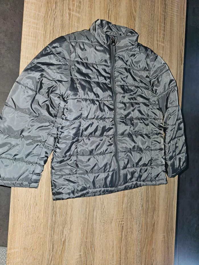 Doudoune légère 6 ans grise