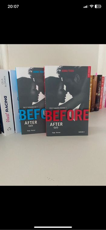 Lot des deux livre before