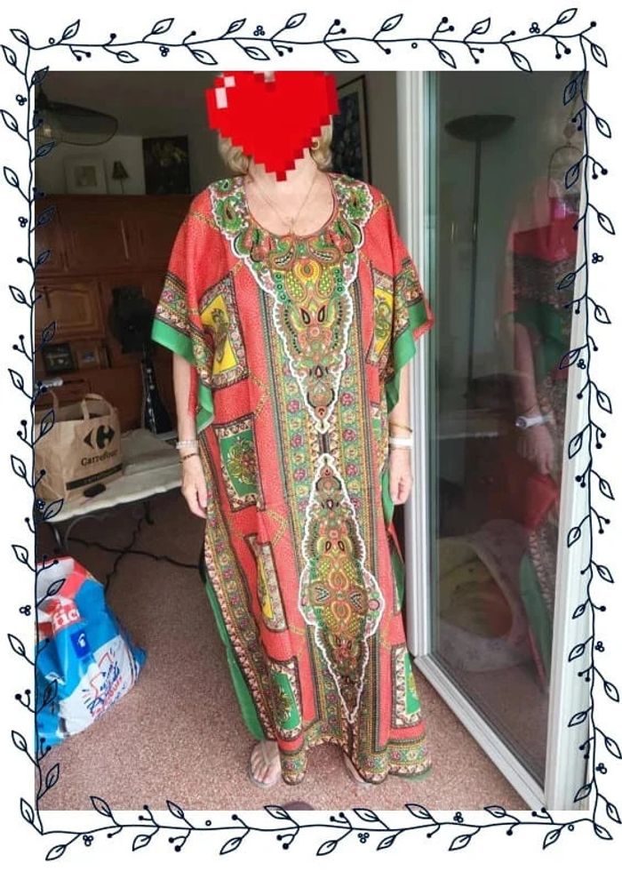 Robe longue très fine
