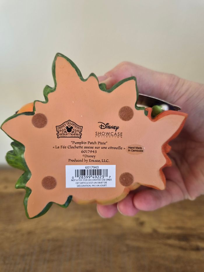 Figurine Fée Clochette Sur La Citrouille - Disney Traditions - photo numéro 9