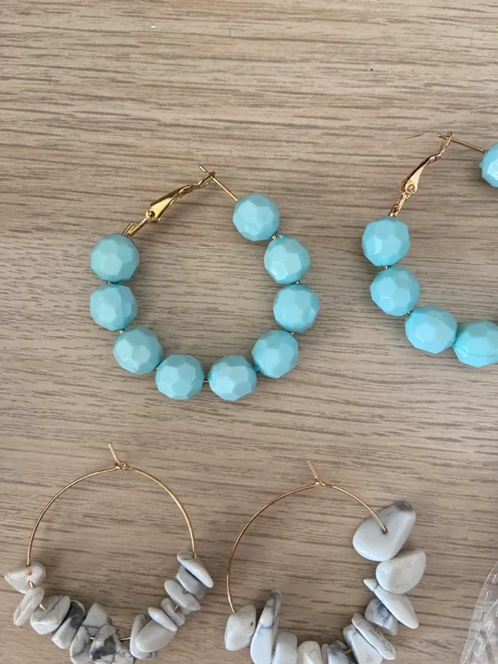 Lot 3 boucles d’oreilles - photo numéro 3