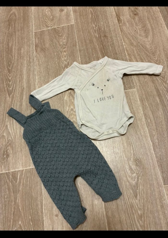 Lot de 2 salopettes bébé - photo numéro 4