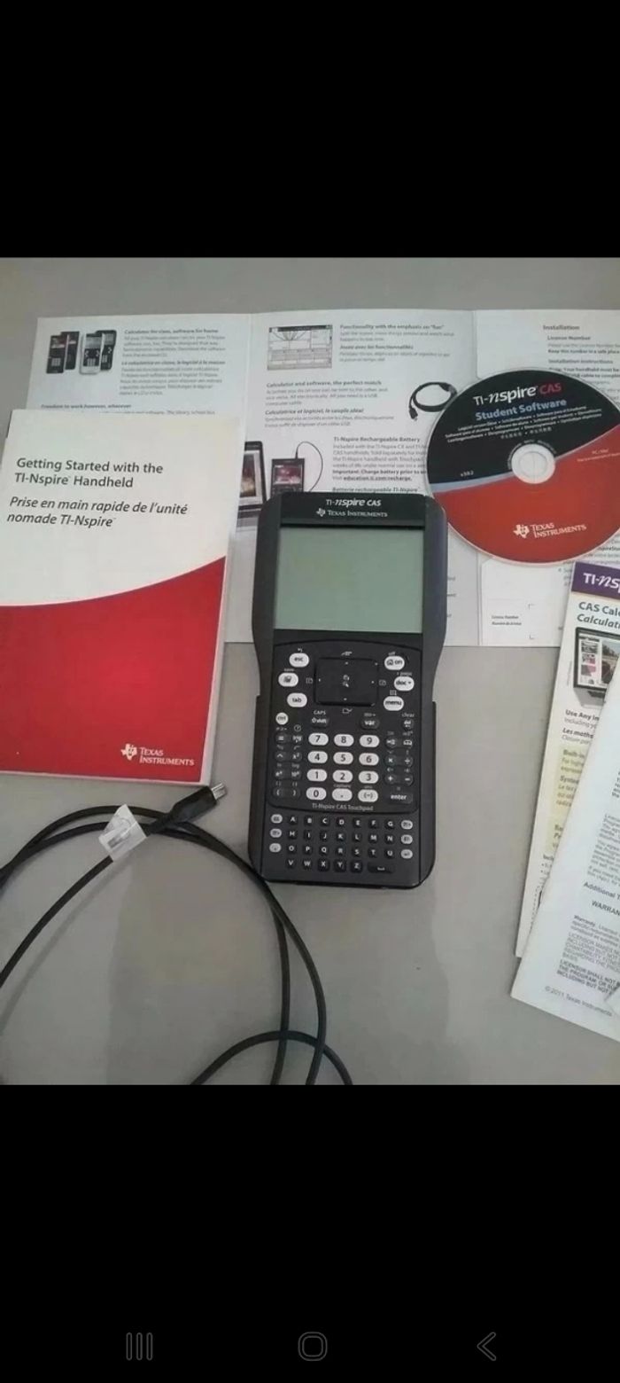 Calculatrice scientifique Texas instrument TI-Nspire CAS. - photo numéro 8