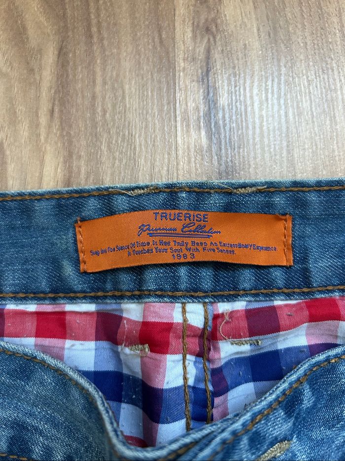 Pantacourt / Short en jean bleu Homme Truerise Tailles 44-46 - photo numéro 5