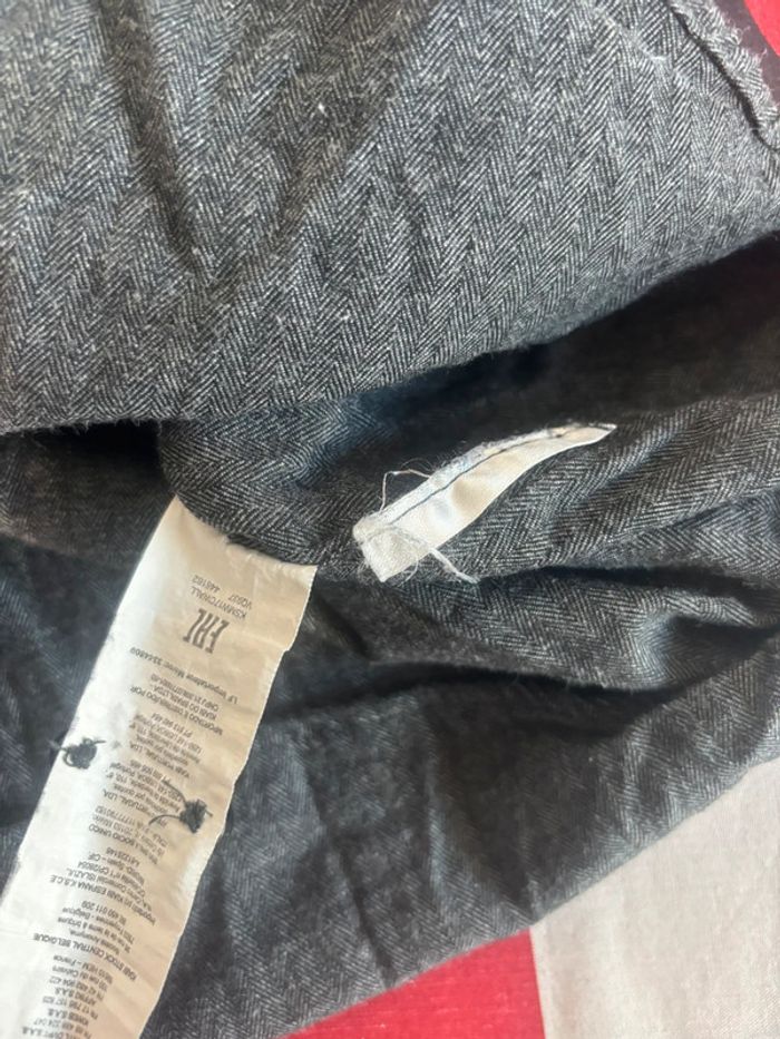 Chemise Kiabi manche longue gris noir anthracite taille Xl - photo numéro 5