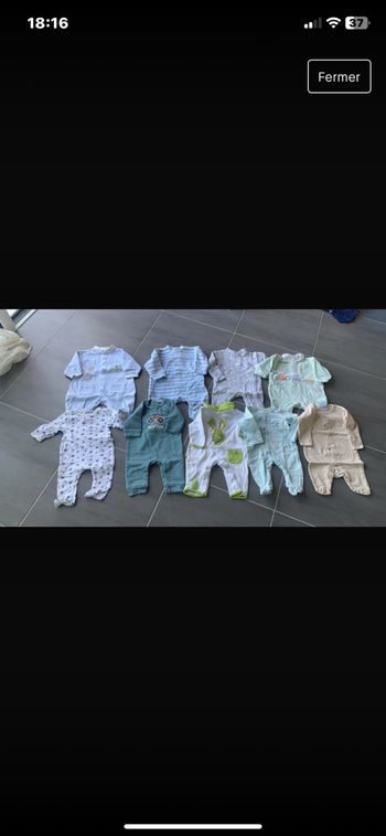 Lot de pyjamas