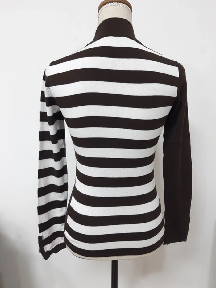 Pull fin rayé T36 - photo numéro 3