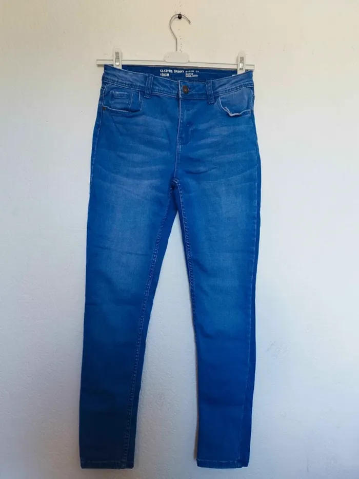 pantalon jean pour fille 12/13 ans