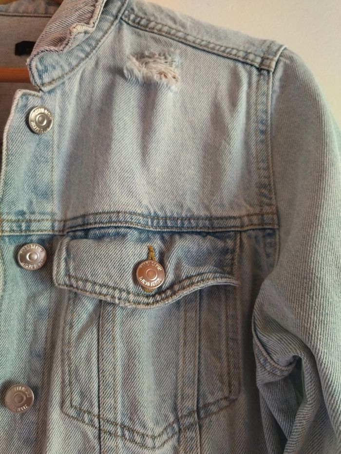 Veste en jeans ado - photo numéro 5