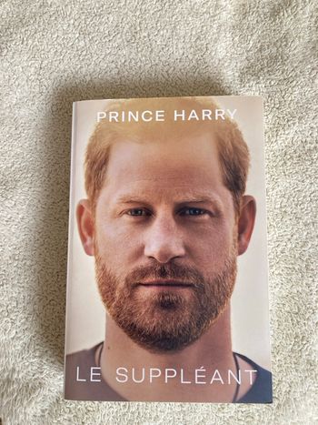 Livre le suppléant Prince Harry