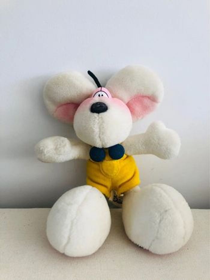 Peluche diddl souris salopette